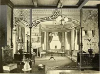 An illustration from Modern dwellings : a book of practical designs and plans for those who wish to build or beautify their homes (1901)