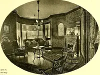 An illustration from Modern dwellings : a book of practical designs and plans for those who wish to build or beautify their homes (1901)