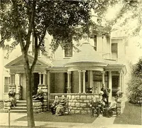 An illustration from Modern dwellings : a book of practical designs and plans for those who wish to build or beautify their homes (1901)