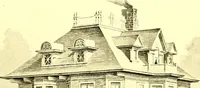 An illustration from Modern dwellings : a book of practical designs and plans for those who wish to build or beautify their homes (1901)
