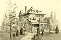 An illustration from Modern dwellings : a book of practical designs and plans for those who wish to build or beautify their homes (1901)