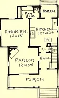 An illustration from Modern dwellings : a book of practical designs and plans for those who wish to build or beautify their homes (1901)