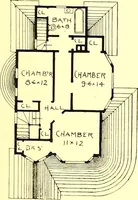 An illustration from Modern dwellings : a book of practical designs and plans for those who wish to build or beautify their homes (1901)