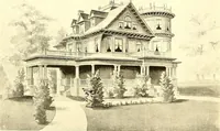 An illustration from Modern dwellings : a book of practical designs and plans for those who wish to build or beautify their homes (1901)