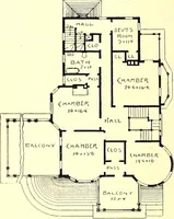 An illustration from Modern dwellings : a book of practical designs and plans for those who wish to build or beautify their homes (1901)