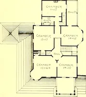 An illustration from Modern dwellings : a book of practical designs and plans for those who wish to build or beautify their homes (1901)