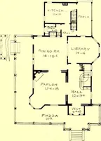 An illustration from Modern dwellings : a book of practical designs and plans for those who wish to build or beautify their homes (1901)