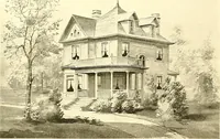 An illustration from Modern dwellings : a book of practical designs and plans for those who wish to build or beautify their homes (1901)
