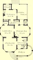 Picture 196 of 233 from Modern dwellings : a book of practical designs and plans for those who wish to build or beautify their homes (1901), leaf 81