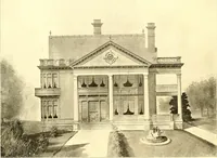 An illustration from Modern dwellings : a book of practical designs and plans for those who wish to build or beautify their homes (1901)