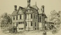 An illustration from Modern dwellings in town and country adapted to American wants and climate with a treatise on furniture and decoration (1878)