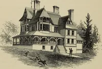 Picture 44 of 115 from Modern dwellings in town and country adapted to American wants and climate with a treatise on furniture and decoration (1878), leaf 115
