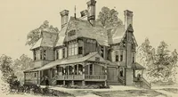 An illustration from Modern dwellings in town and country adapted to American wants and climate with a treatise on furniture and decoration (1878)