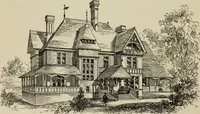 An illustration from Modern dwellings in town and country adapted to American wants and climate with a treatise on furniture and decoration (1878)