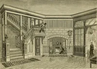 An illustration from Modern dwellings in town and country adapted to American wants and climate with a treatise on furniture and decoration (1878)