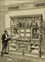 An illustration from Modern dwellings in town and country adapted to American wants and climate with a treatise on furniture and decoration (1878)