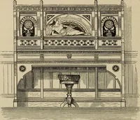 An illustration from Modern dwellings in town and country adapted to American wants and climate with a treatise on furniture and decoration (1878)