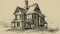 An illustration from Modern dwellings in town and country adapted to American wants and climate with a treatise on furniture and decoration (1878)