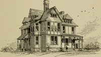 Picture 11 of 115 from Modern dwellings in town and country adapted to American wants and climate with a treatise on furniture and decoration (1878), leaf 50