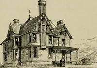 Picture 13 of 115 from Modern dwellings in town and country adapted to American wants and climate with a treatise on furniture and decoration (1878), leaf 54