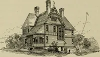 An illustration from Modern dwellings in town and country adapted to American wants and climate with a treatise on furniture and decoration (1878)