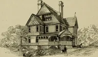 An illustration from Modern dwellings in town and country adapted to American wants and climate with a treatise on furniture and decoration (1878)