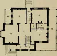 Picture 25 of 115 from Modern dwellings in town and country adapted to American wants and climate with a treatise on furniture and decoration (1878), leaf 80