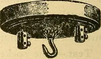 An illustration from Modern electrical construction; a reliable, practical guide for the beginner in electrical construction, showing the latest approved methods of installing work of all kinds according to the safety rules of the National board of fire underwriters (1905)