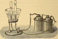 An illustration from Modern electricity and magnetism, theoretically and practically considered (1885)