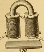 An illustration from Modern electricity and magnetism, theoretically and practically considered (1885)