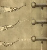 An illustration from Modern electricity and magnetism, theoretically and practically considered (1885)