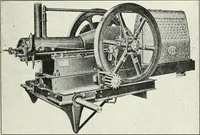 An illustration from The modern gas tractor, its construction, utility, operation and repair: a practical treatise defining every branch of up-to-date gas tractor engineering, driving and maintenance in a non-technical manner. Considers fully all types of power plants and their components, methods of drive and speed changing mechanisms. Describes design and construction as well as practical application of tractors in the field (1919)