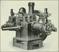 An illustration from The modern gas tractor, its construction, utility, operation and repair: a practical treatise defining every branch of up-to-date gas tractor engineering, driving and maintenance in a non-technical manner. Considers fully all types of power plants and their components, methods of drive and speed changing mechanisms. Describes design and construction as well as practical application of tractors in the field (1919)