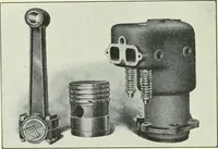An illustration from The modern gas tractor, its construction, utility, operation and repair: a practical treatise defining every branch of up-to-date gas tractor engineering, driving and maintenance in a non-technical manner. Considers fully all types of power plants and their components, methods of drive and speed changing mechanisms. Describes design and construction as well as practical application of tractors in the field (1919)