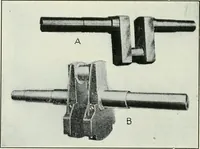 An illustration from The modern gas tractor, its construction, utility, operation and repair: a practical treatise defining every branch of up-to-date gas tractor engineering, driving and maintenance in a non-technical manner. Considers fully all types of power plants and their components, methods of drive and speed changing mechanisms. Describes design and construction as well as practical application of tractors in the field (1919)
