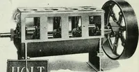 An illustration from The modern gas tractor, its construction, utility, operation and repair: a practical treatise defining every branch of up-to-date gas tractor engineering, driving and maintenance in a non-technical manner. Considers fully all types of power plants and their components, methods of drive and speed changing mechanisms. Describes design and construction as well as practical application of tractors in the field (1919)