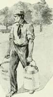 An illustration from The modern gas tractor, its construction, utility, operation and repair: a practical treatise defining every branch of up-to-date gas tractor engineering, driving and maintenance in a non-technical manner. Considers fully all types of power plants and their components, methods of drive and speed changing mechanisms. Describes design and construction as well as practical application of tractors in the field (1919)