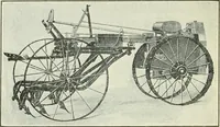 An illustration from The modern gas tractor, its construction, utility, operation and repair: a practical treatise defining every branch of up-to-date gas tractor engineering, driving and maintenance in a non-technical manner. Considers fully all types of power plants and their components, methods of drive and speed changing mechanisms. Describes design and construction as well as practical application of tractors in the field (1919)