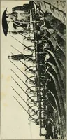 An illustration from The modern gas tractor, its construction, utility, operation and repair: a practical treatise defining every branch of up-to-date gas tractor engineering, driving and maintenance in a non-technical manner. Considers fully all types of power plants and their components, methods of drive and speed changing mechanisms. Describes design and construction as well as practical application of tractors in the field (1919)