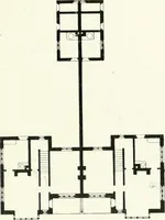An illustration from The modern home; a book of British domestic architecture for moderate incomes; a companion volume to "The British home of to-day"; (1906)