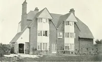 An illustration from The modern home; a book of British domestic architecture for moderate incomes; a companion volume to "The British home of to-day"; (1906)