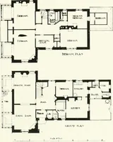 An illustration from The modern home; a book of British domestic architecture for moderate incomes; a companion volume to "The British home of to-day"; (1906)