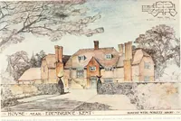 Picture 125 of 299 from The modern home; a book of British domestic architecture for moderate incomes; a companion volume to "The British home of to-day"; (1906), leaf 108