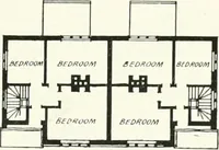 An illustration from The modern home; a book of British domestic architecture for moderate incomes; a companion volume to "The British home of to-day"; (1906)