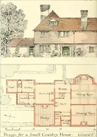 Picture 169 of 299 from The modern home; a book of British domestic architecture for moderate incomes; a companion volume to "The British home of to-day"; (1906), leaf 131
