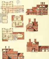 Picture 171 of 299 from The modern home; a book of British domestic architecture for moderate incomes; a companion volume to "The British home of to-day"; (1906), leaf 133