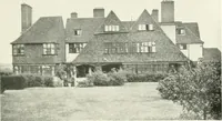 An illustration from The modern home; a book of British domestic architecture for moderate incomes; a companion volume to "The British home of to-day"; (1906)