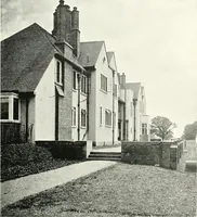An illustration from The modern home; a book of British domestic architecture for moderate incomes; a companion volume to "The British home of to-day"; (1906)
