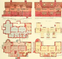 Picture 190 of 299 from The modern home; a book of British domestic architecture for moderate incomes; a companion volume to "The British home of to-day"; (1906), leaf 142
