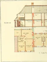 An illustration from The modern home; a book of British domestic architecture for moderate incomes; a companion volume to "The British home of to-day"; (1906)